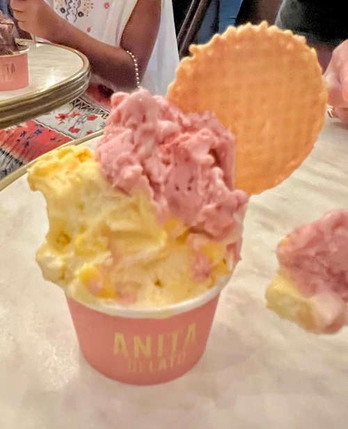 a pic of anita gelato